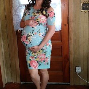 Floral Maternity Dress